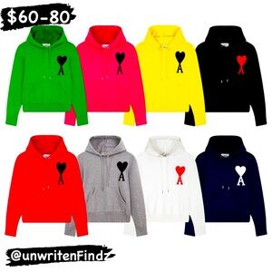 AMI Hoodies All Sizes